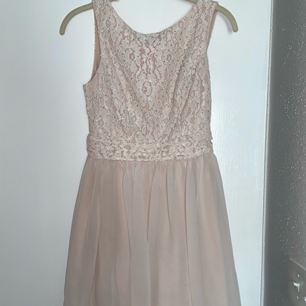 Blush dress by Speechless